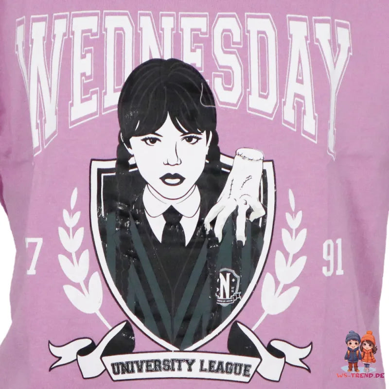 Adams Wednesday Mädchen T-Shirt kurzarm Shirt - WS-Trend.de Gr. 134 bis 164 Baumwolle