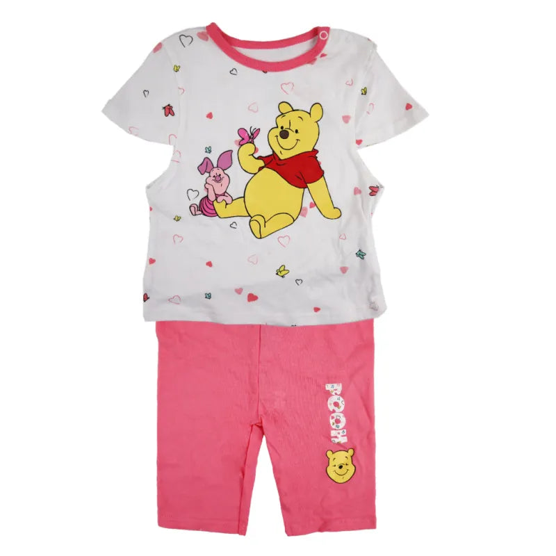 Disney Winnie der Pooh Ferkel Baby Sommerset Shorts plus T-Shirt - WS-Trend.de Mädchen 62 - 86