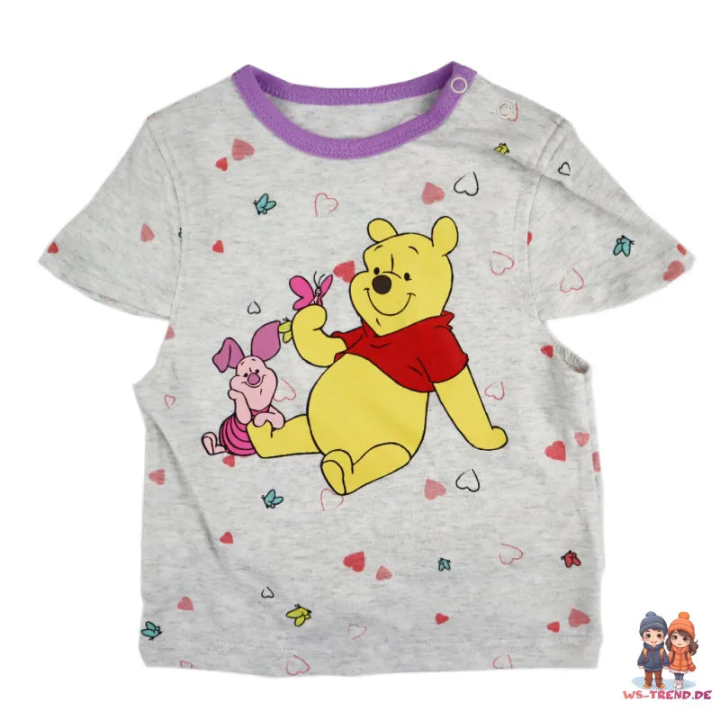Disney Winnie der Pooh Ferkel Baby Sommerset Shorts plus T-Shirt - WS-Trend.de Mädchen 62 - 86