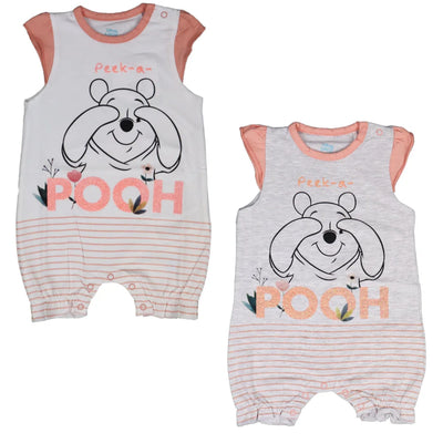 Winnie der Puuh Baby Kurzarm Strampler - WS-Trend.de Disney Pooh Body Schlafanzug 62 bis 86