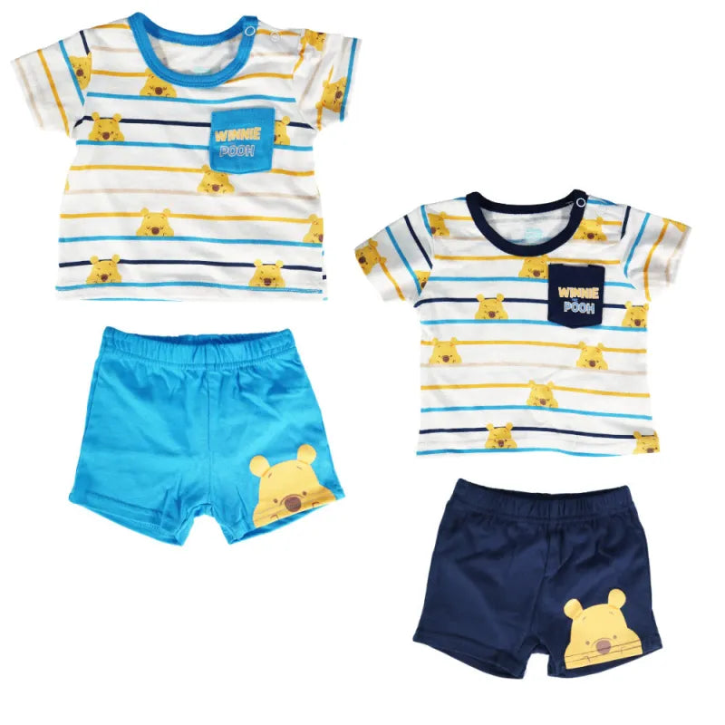 Disney Winnie der Pooh Jungen Baby Sommerset Shorts plus T Shirt WS Trend.de Ferkel 62 86