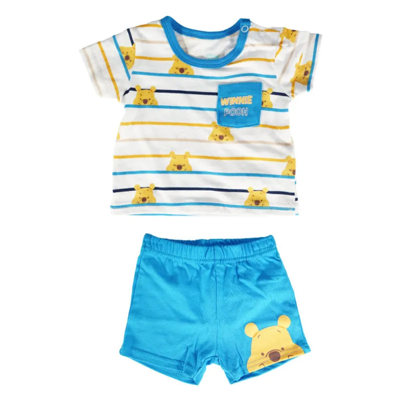 Disney Winnie der Pooh Jungen Baby Sommerset Shorts plus T Shirt WS Trend.de Ferkel 62 86