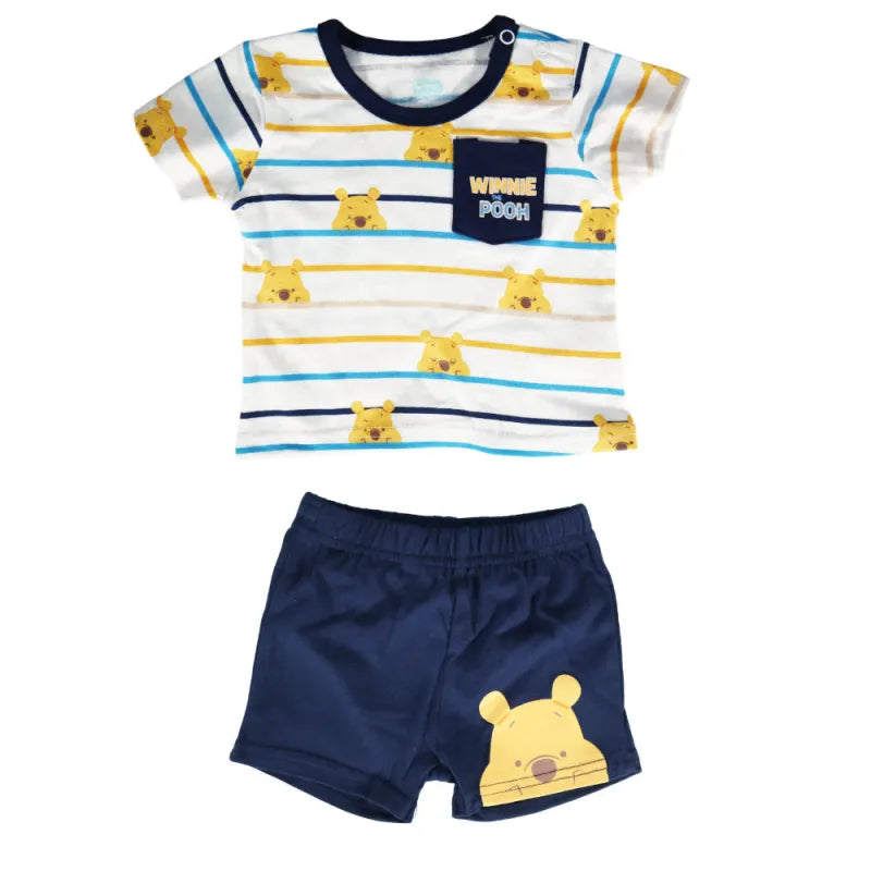 Disney Winnie der Pooh Jungen Baby Sommerset Shorts plus T Shirt WS Trend.de Ferkel 62 86
