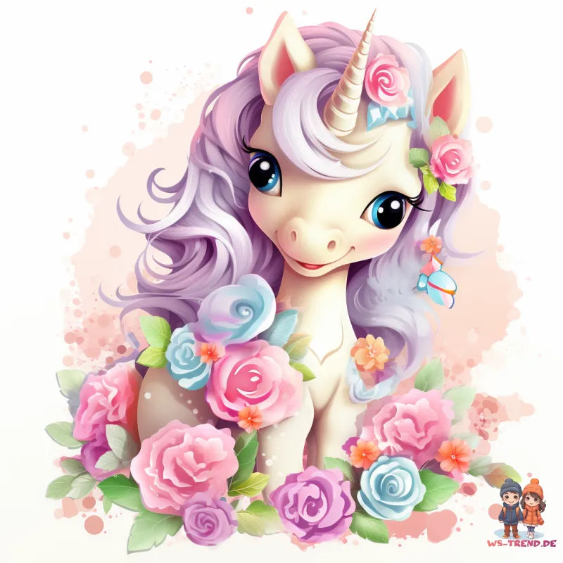 Süßes Einhorn Kinder Teetasse Tasse Geschenkidee 330 ml - WS-Trend.de Geschenk