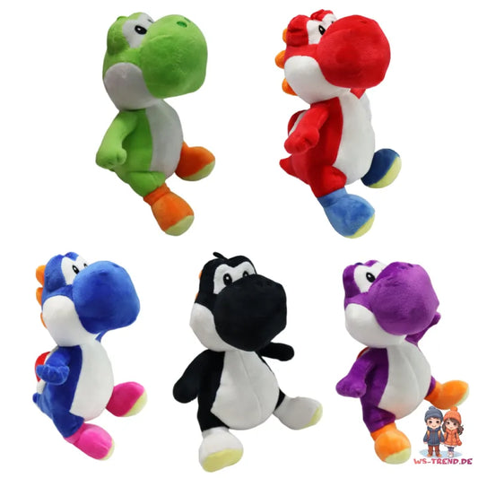 Super Mario Yoshi Plüschtier Kuscheltier Figuren 28 cm 5 Motive zur Wahl - WS-Trend.de