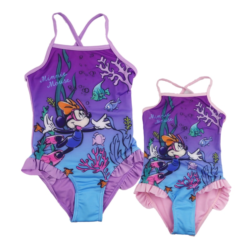 Disney Minnie Maus Kinder Mädchen Badeanzug - WS-Trend.de Tauchen Bademode 98-128