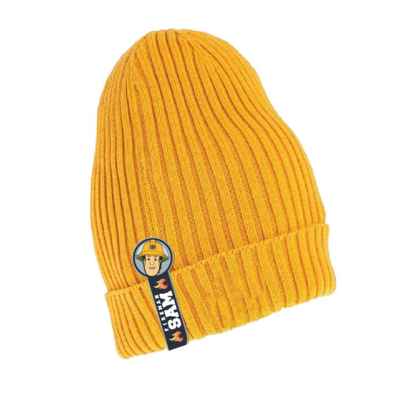 Feuerwehrmann Sam Kinder Herbst Wintermütze plus Loop - WS-Trend.de Winter Set Mütze Snood Schaal 52 54