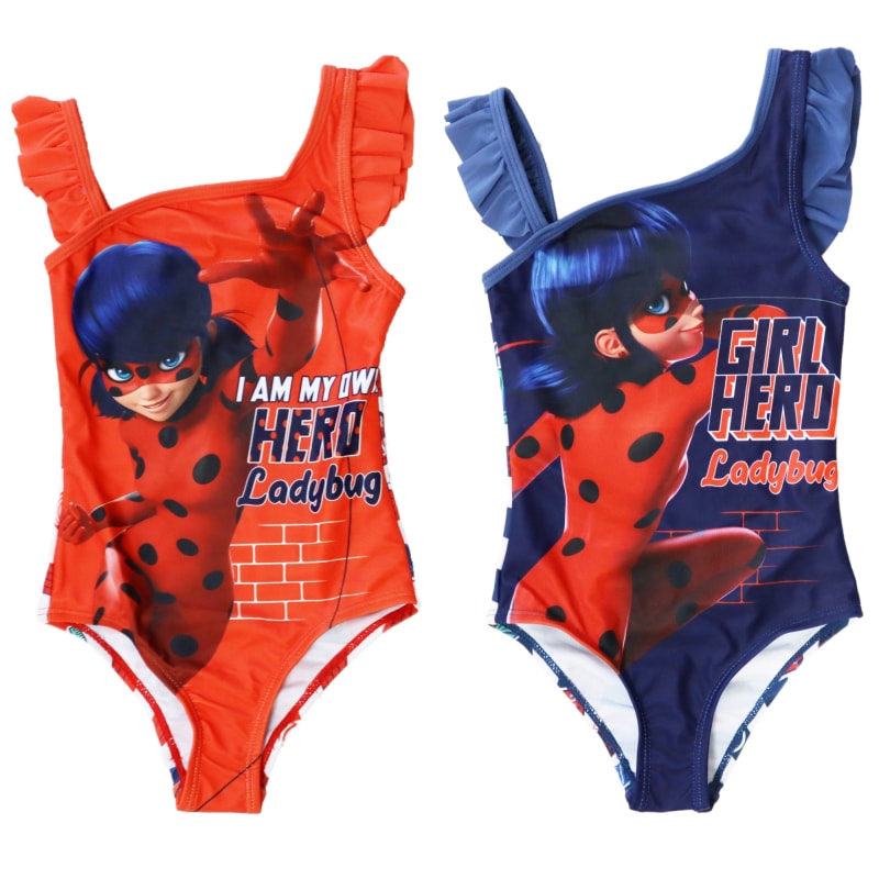 Miraculous Ladybug Kinder Badeanzug - WS-Trend.de Bikini für Mädchen Gr. 104 - 128