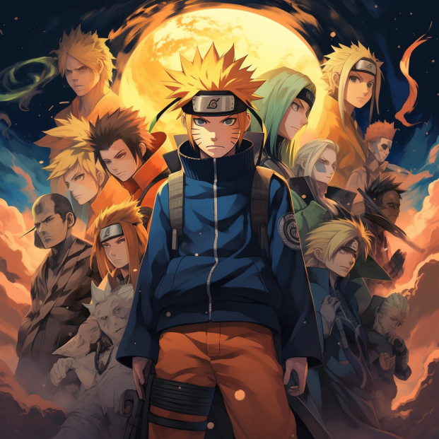 Was ist Naruto und welche Chraktere gibt es?