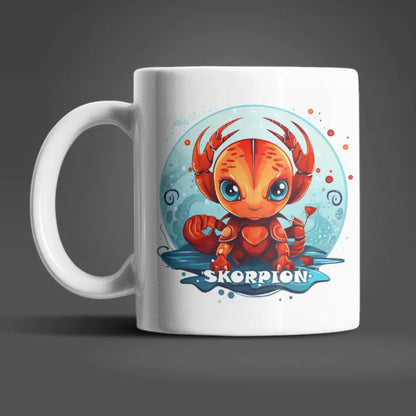 Sternzeichen Tierkreis Kaffeetasse Tasse Geschenkidee Geschenk 330 ml - WS-Trend.de Teetasse