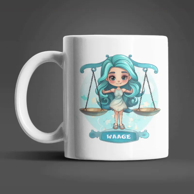 Sternzeichen Tierkreis Kaffeetasse Tasse Geschenkidee Geschenk 330 ml - WS-Trend.de Teetasse
