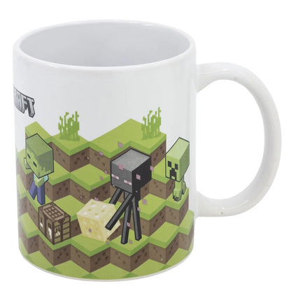 Minecraft Gamer Steve Alex Creeper Kaffeetasse Teetasse Keramik Tasse 330 ml - WS-Trend.de