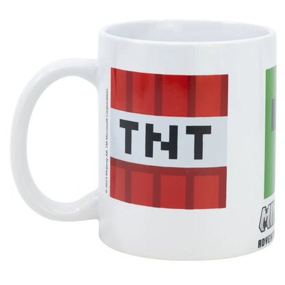 Minecraft Gamer Creeper TNT Kaffeetasse Teetasse Keramik Tasse 325 ml - WS-Trend.de