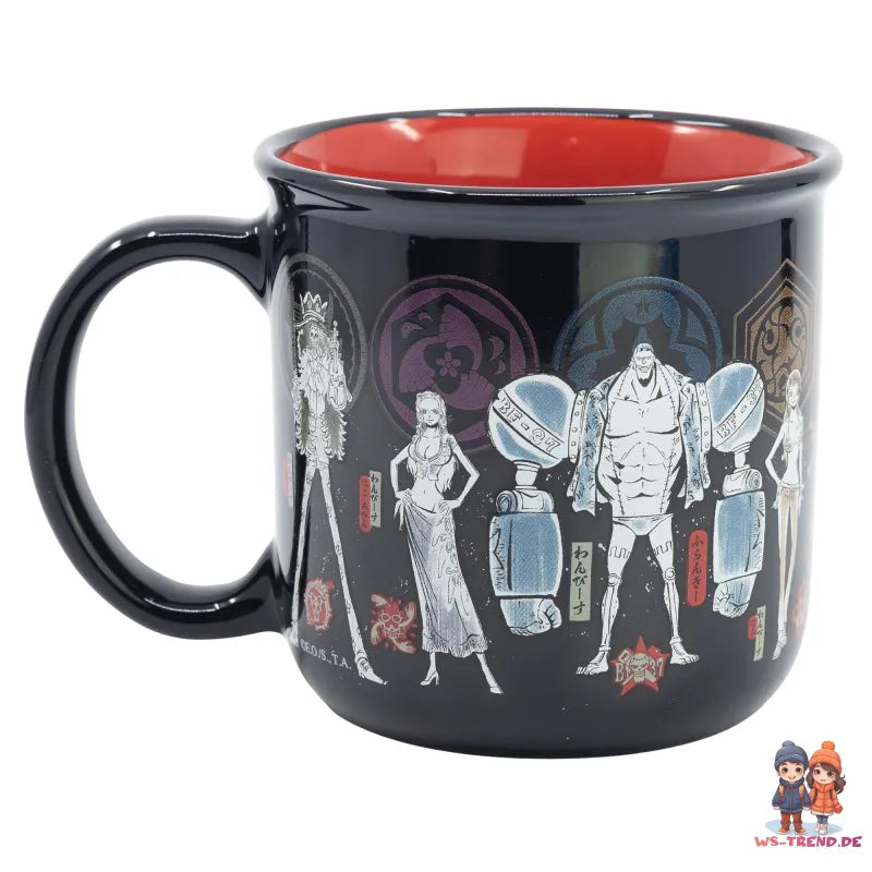 Anime One Piece Teetasse Tasse Kaffeetasse Geschenkidee 400 ml - WS-Trend.de