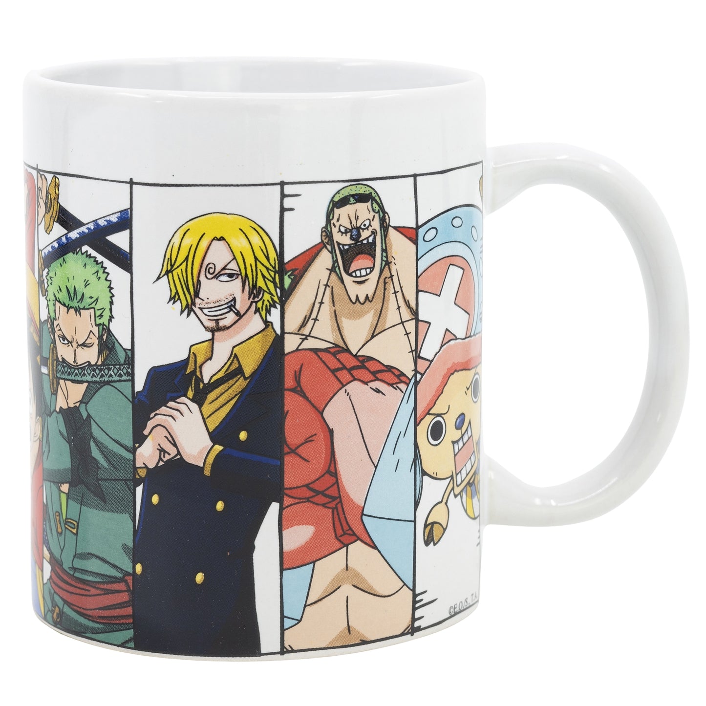 Anime One Piece Ruffy Crew Teetasse Tasse Kaffeetasse Geschenkidee 325 ml