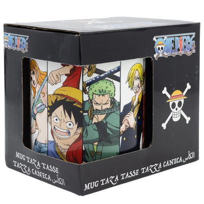 Anime One Piece Ruffy Crew Teetasse Tasse Kaffeetasse Geschenkidee 325 ml - WS-Trend.de