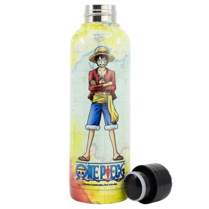 Anime One Piece Ruffy Edelstahl Wasserflasche Trinkflasche Flasche 515 ml - WS-Trend.de