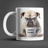 Hund JETZT NICHT Kaffeetasse Teetasse Tasse Geschenkidee 330 ml