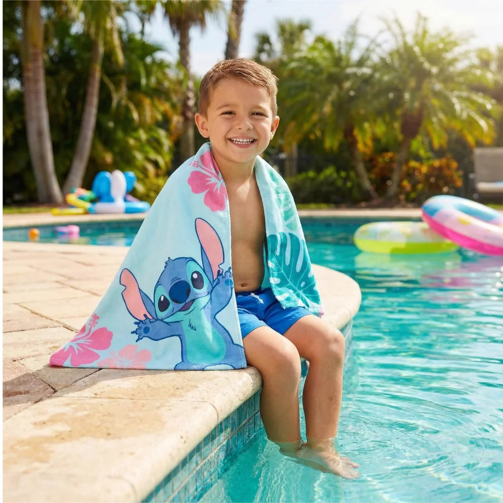 Disney Lilo und Stitch Mikrofaser Strandtuch Badetuch XL 70x140 cm - WS-Trend.de