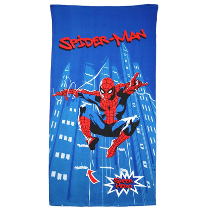 Marvel Spiderman Mikrofaser Strandtuch Badetuch XL 70x140 cm - WS-Trend.de Duschtuch