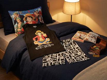 Anime One Piece Ruffy Jungen Schlafanzug Pyjama Shirt Shorts - WS-Trend.de