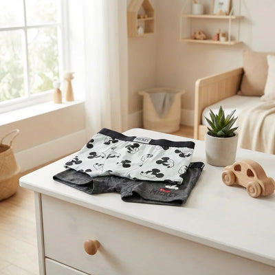 Disney Mickey Maus Boxershorts Unterhose 2er Pack Jungen - Ansicht 2