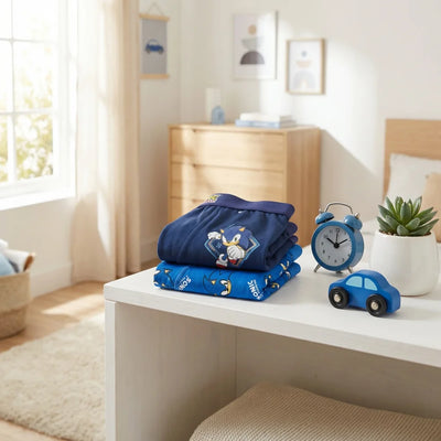 Sonic the Hedgehog Jungen Boxershorts Unterhose 2er Pack - Ansicht 2