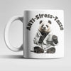 Anti Stress Panda Kaffeetasse Teetasse Tasse Geschenkidee 325 ml