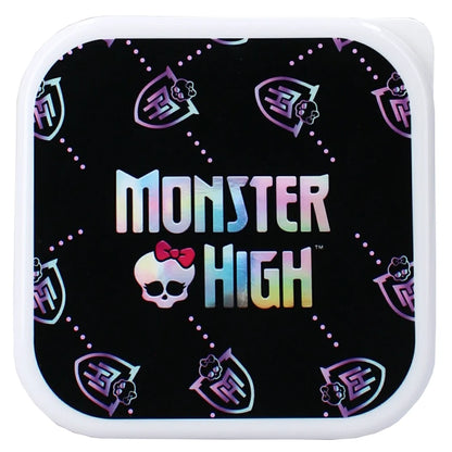 Monster High Mädchen 4 tlg. Kinder Lunch Set Brotdose plus 3 Snackboxen - WS-Trend.de