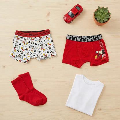Disney Mickey Maus Kinder Boxershorts 2er Pack Jungen - WS-Trend.de