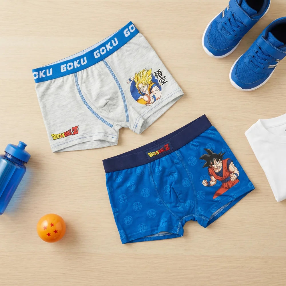 Dragon Ball Z Jungen Boxershorts Unterhose 2er Pack - WS-Trend.de
