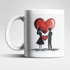 Liebe Love Liebespaar Valentinstag Kaffeetasse Teetasse Tasse Geschenkidee