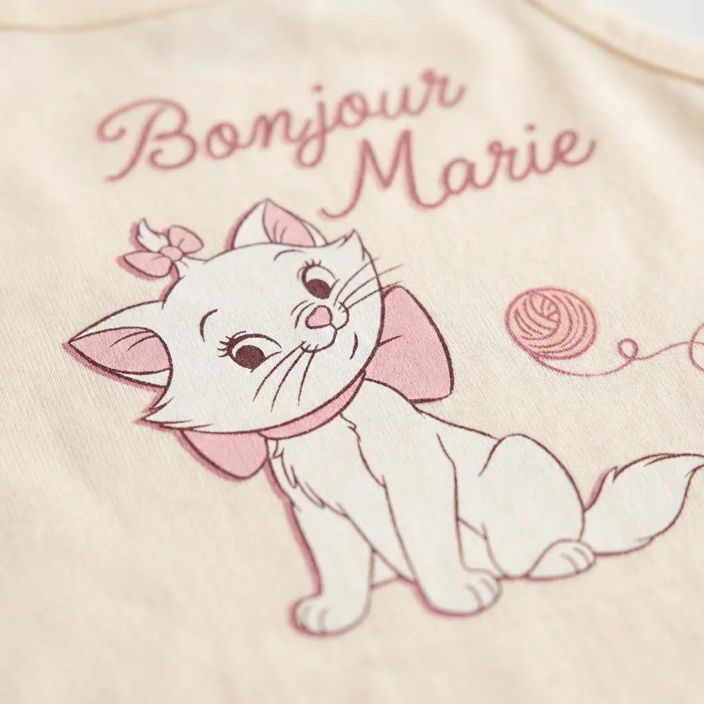 Disney Aristocats Marie Kinder Schlafanzug Pyjama Shirt Shorts - WS-Trend.de