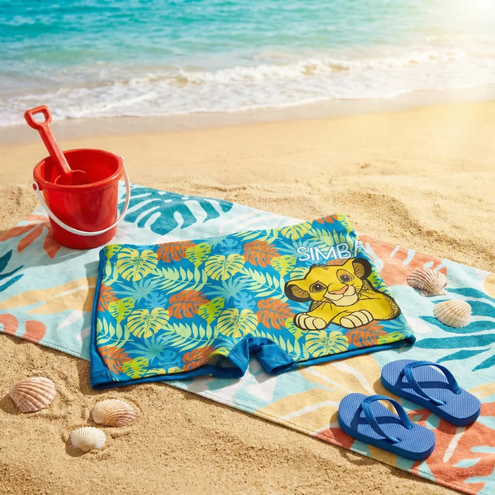 König der Löwen Kinder Badehose Shorts - WS-Trend.de Simba Badeshorts jungen Bademode Gr 98-128