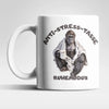 Anti Stress Ruhemodus Gorilla Kaffeetasse Teetasse Tasse Geschenkidee 325 ml