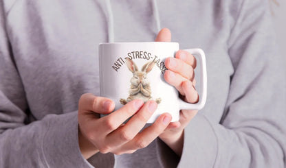 Anti Stress Baby Hase Häschen Kaffeetasse Teetasse Tasse Geschenkidee - WS-Trend.de