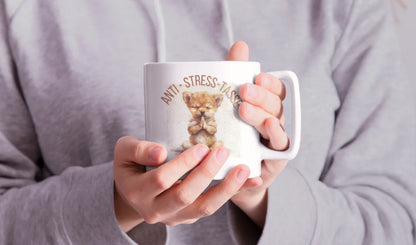 Anti Stress Baby Hund Welpe Kaffeetasse Teetasse Tasse Geschenkidee 325 ml - WS-Trend.de