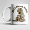Anti Stress Dino T-Rex Kaffeetasse Teetasse Tasse Geschenkidee 325 ml