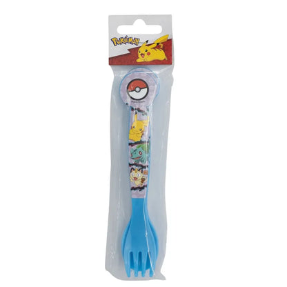 Pokemon Pikachu Kinder 4 tlg. Set 3 Kammern Brotdose Gabel Löffel XL Alu-Flasche - WS-Trend.de