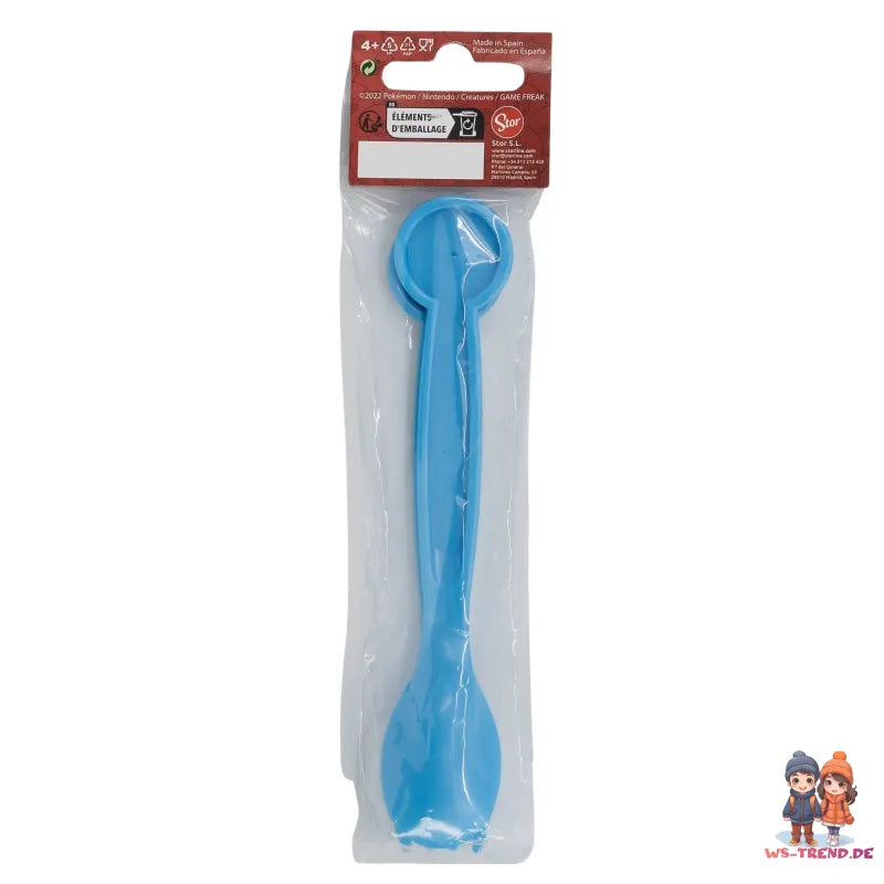 Pokemon Kinder 4 tlg. Set 3 Kammern Brotdose Gabel Löffel Alu-Flasche - WS-Trend.de