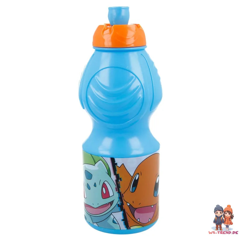 Pokemon Pikachu Kinder 4 teiliges Set Brotdose Trinkflasche Messer und Gabel - WS-Trend.de