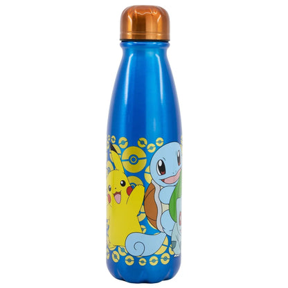 Pokemon Pikachu and Friends ALU Wasserflasche Trinkflasche 600 ml - WS-Trend.de