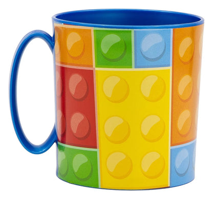 Klemmbausteine Kinder 2 teiliges Set Brotdose mit 3 Kammern plus Becher - WS-Trend.de