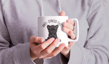 Anti Stress Baby Hund Welpe Kaffeetasse Teetasse Tasse Geschenkidee 325 ml - WS-Trend.de