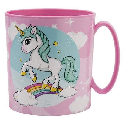 Kleines Einhorn Unicorn Kinder Geschirr-Set 3 tlg Teller Schüssel Becher 350 ml - WS-Trend.de