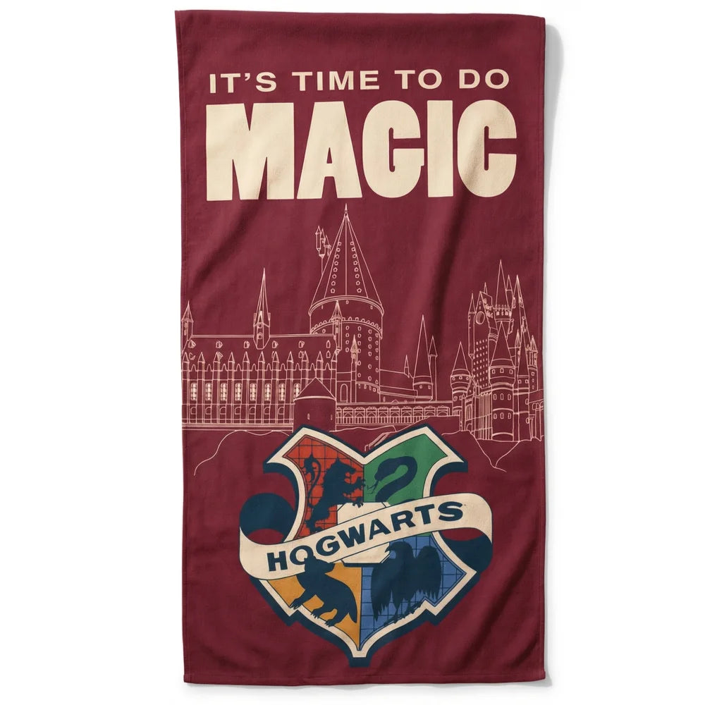 Harry Potter Hogwarts Badetuch Strandtuch - WS-Trend.de Duschtuch Handtuch XL 70x140 cm