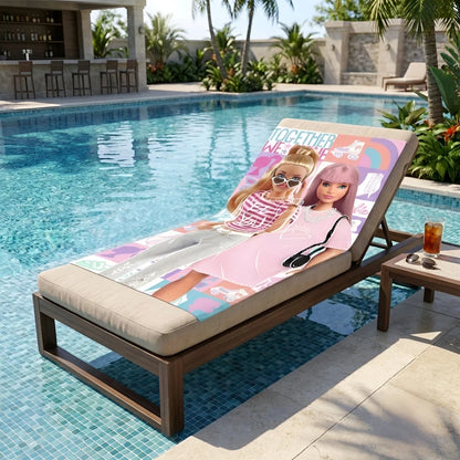 Barbie and Friends Badetuch Strandtuch 70x140 cm 100% Baumwolle - WS-Trend.de XXL