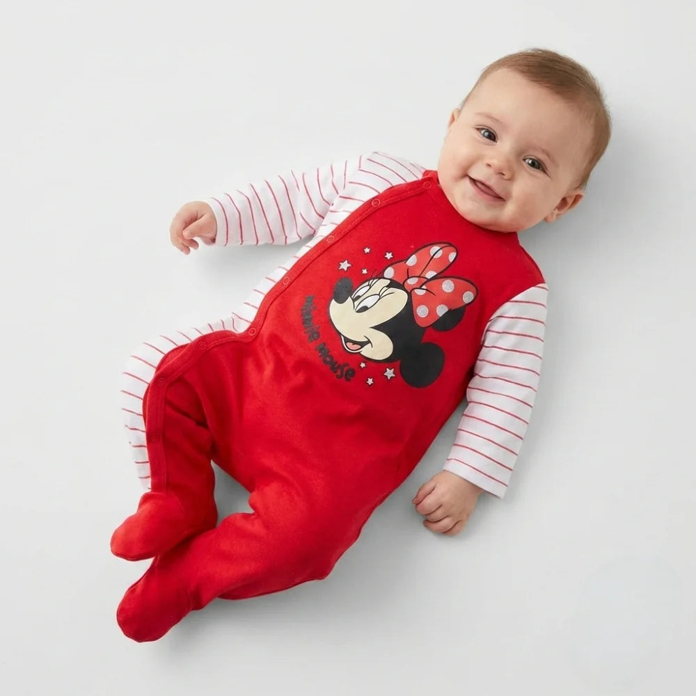 Disney Minnie Maus Baby Kleinkind Strampler Einteiler - WS-Trend.de