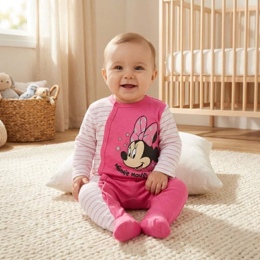 Disney Minnie Maus Baby Kleinkind Strampler Einteiler - WS-Trend.de