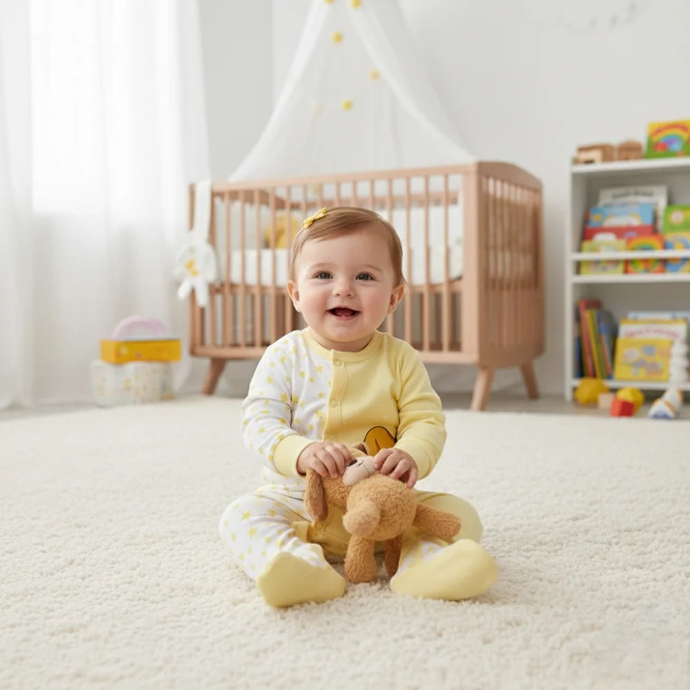Disney König der Löwen Simba Baby Strampler Einteiler - WS-Trend.de Kleinkind kurzarm Body Gr. 68 - 92